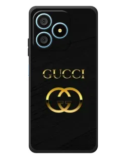 Чохол для Blackview Wave 9C з картинкою «Золотий логотип Gucci»