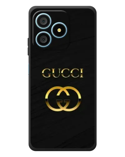 Чохол для Blackview Wave 9C з картинкою «Золотий логотип Gucci»