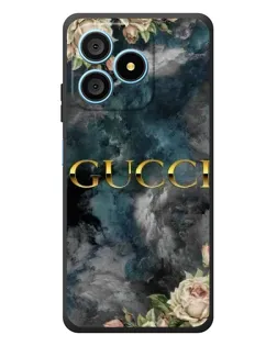 Чохол для Blackview Wave 9C з картинкою «Абстрактні квіти Gucci»