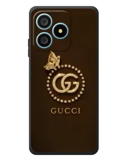 Чохол для Blackview Wave 9C з картинкою «Gucci — золотий метелик»