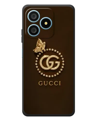 Чохол для Blackview Wave 9C з картинкою «Gucci — золотий метелик»