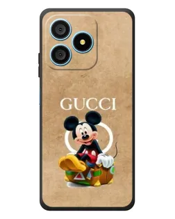 Чохол для Blackview Wave 9C з картинкою «Міккі Маус Gucci — крафт»