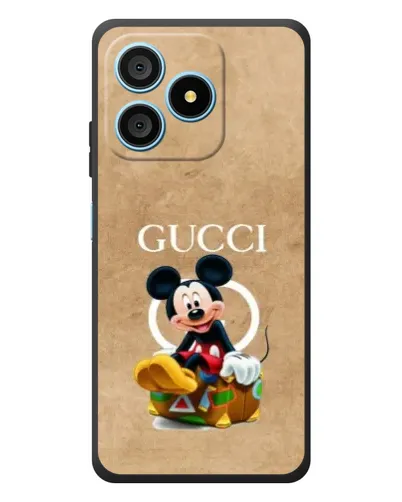 Чохол для Blackview Wave 9C з картинкою «Міккі Маус Gucci — крафт»