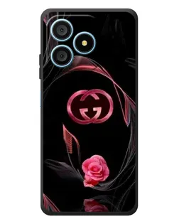Чохол для Blackview Wave 9C з картинкою «Gucci — неонова троянда»