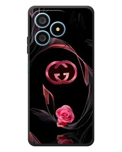 Чохол для Blackview Wave 9C з картинкою «Gucci — неонова троянда»