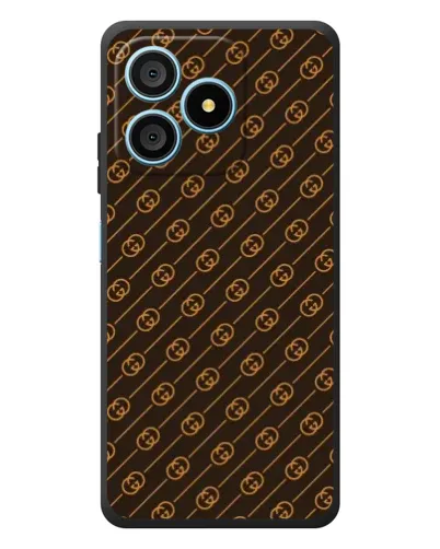 Чохол для Blackview Wave 9C з картинкою «Gucci — золоті діагоналі»