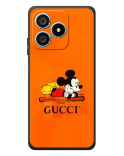 Чохол для Blackview Wave 9C з картинкою «Міккі Маус Gucci — помаранч»