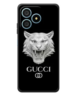 Чохол для Blackview Wave 9C з картинкою «Gucci — срібний лев»