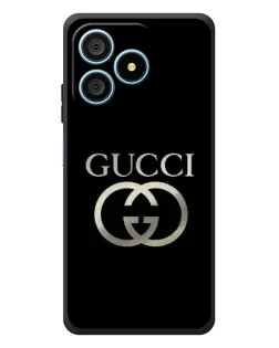 Чохол для Blackview Wave 9C з картинкою «Gucci — золото на чорному»