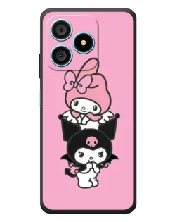 Чехол для Blackview Wave 9C с картинкой «My Melody и Kuromi»