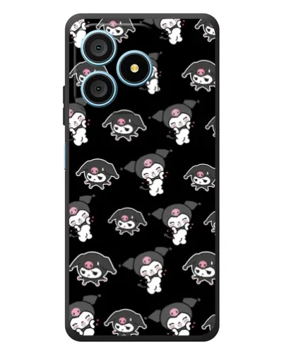 Чехол для Blackview Wave 9C с картинкой «Черный паттерн Kuromi» Чехол для Blackview Wave 9C с картинкой «Черный паттерн Kuromi»
