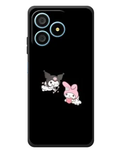 Чехол для Blackview Wave 9C с картинкой «My Melody и Kuromi»