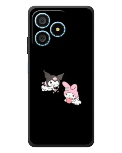Чехол для Blackview Wave 9C с картинкой «My Melody и Kuromi» Чехол для Blackview Wave 9C с картинкой «My Melody и Kuromi»