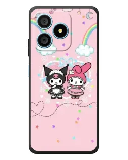 Чехол для Blackview Wave 9C с картинкой «My Melody и Kuromi»