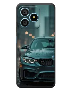 Чехол для Blackview Wave 9C с картинкой «BMW в огнях города»