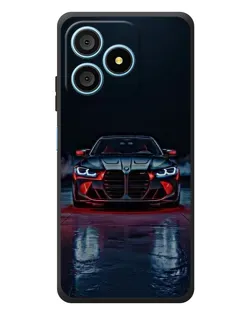 Чехол для Blackview Wave 9C с картинкой «BMW на мокрой дороге»