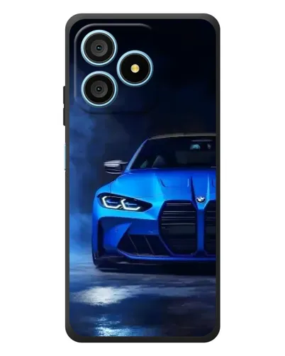 Чехол для Blackview Wave 9C с картинкой «Голубая BMW M4» Чехол для Blackview Wave 9C с картинкой «Голубая BMW M4»