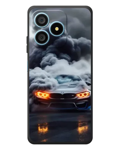 Чехол для Blackview Wave 9C с картинкой «BMW в дыму» Чехол для Blackview Wave 9C с картинкой «BMW в дыму»