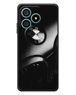 Чехол для Blackview Wave 9C с картинкой «Эмблема BMW — макро»