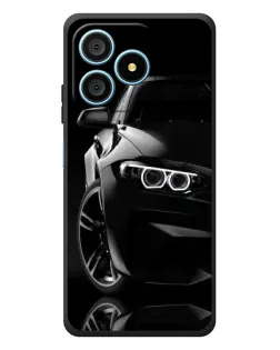 Чохол для Blackview Wave 9C з картинкою «Чорна BMW — профіль»