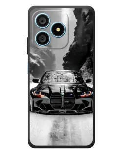 Чохол для Blackview Wave 9C з картинкою «BMW — акварельний дрифт»