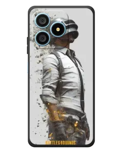 Чохол для Blackview Wave 9C з картинкою «PUBG — боєць у пилу»