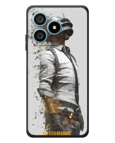 Чехол для Blackview Wave 9C с картинкой «PUBG — боец в пыли»