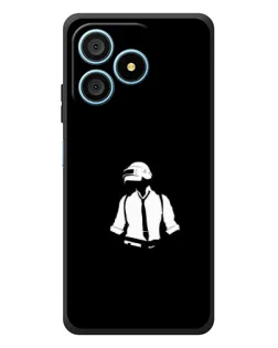 Чохол для Blackview Wave 9C з картинкою «PUBG — білий шолом»