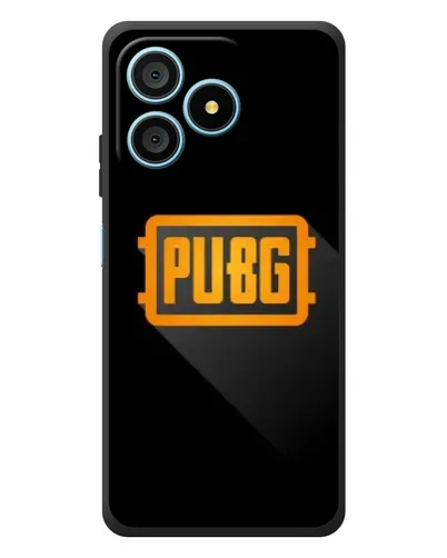Чехол для Blackview Wave 9C с картинкой «PUBG — рамка лого»