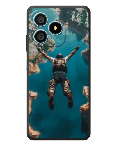 Чехол для Blackview Wave 9C с картинкой «PUBG — свободное падение»
