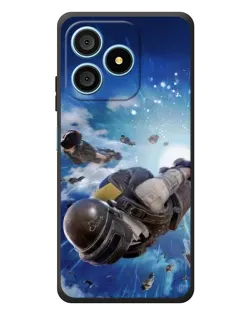Чохол для Blackview Wave 9C з картинкою «Десант PUBG — стрибок»