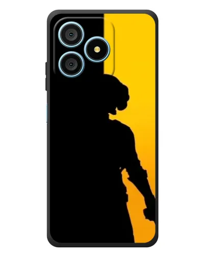 Чехол для Blackview Wave 9C с картинкой «Тень воина PUBG»