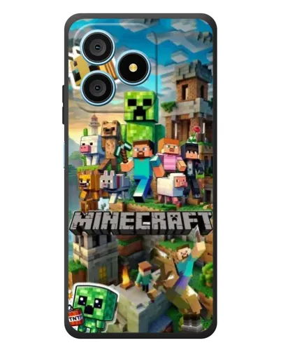 Чехол для Blackview Wave 9C с картинкой «Замок Minecraft» Чехол для Blackview Wave 9C с картинкой «Замок Minecraft»