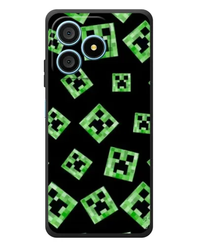 Чехол для Blackview Wave 9C с картинкой «Паттерн с криперами» Чехол для Blackview Wave 9C с картинкой «Паттерн с криперами»