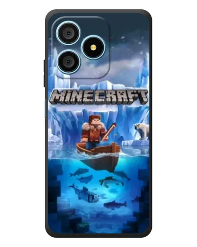 Чехол для Blackview Wave 9C с картинкой «Minecraft ледяной мир» Чехол для Blackview Wave 9C с картинкой «Minecraft ледяной мир»