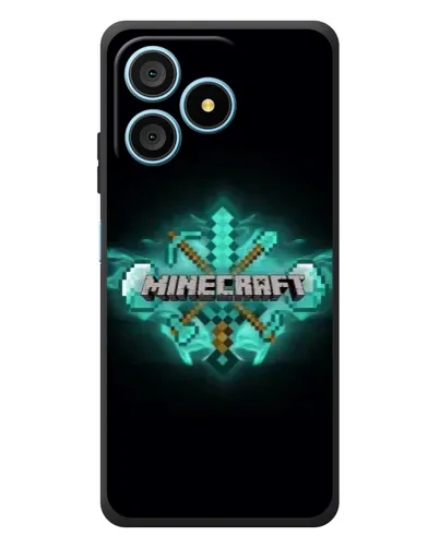 Чехол для Blackview Wave 9C с картинкой «Minecraft Diamond лого» Чехол для Blackview Wave 9C с картинкой «Minecraft Diamond лого»
