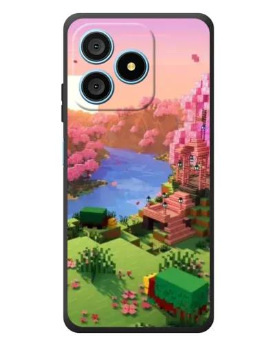 Чехол для Blackview Wave 9C с картинкой «Розовое дерево Minecraft» Чехол для Blackview Wave 9C с картинкой «Розовое дерево Minecraft»