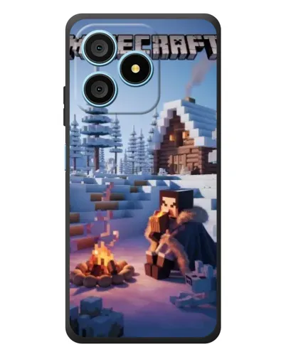 Чехол для Blackview Wave 9C с картинкой «Зимний Minecraft» Чехол для Blackview Wave 9C с картинкой «Зимний Minecraft»
