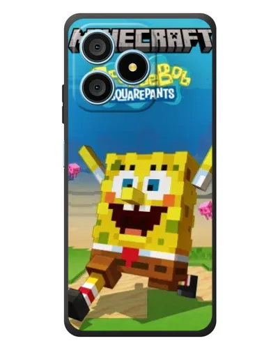 Чехол для Blackview Wave 9C с картинкой «Губка Боб Minecraft» Чехол для Blackview Wave 9C с картинкой «Губка Боб Minecraft»