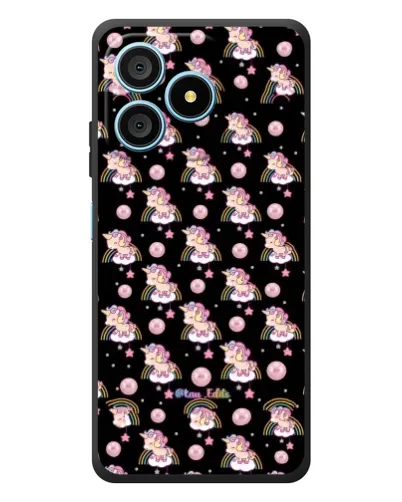 Чехол для Blackview Wave 9C с картинкой «Magic Unicorn паттерн»