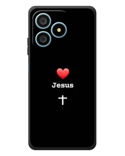 Чохол для Blackview Wave 9C з картинкою «Серце - Jesus»