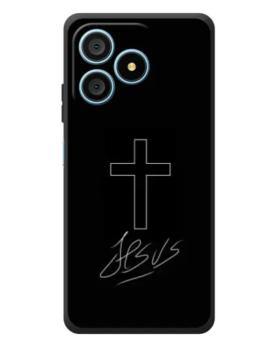 Чехол для Blackview Wave 9C с картинкой «Графический крест Jesus» Чехол для Blackview Wave 9C с картинкой «Графический крест Jesus»