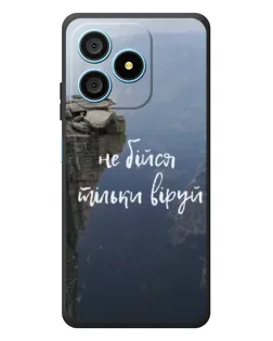 Чехол для Blackview Wave 9C с картинкой «Вера над пропастью»