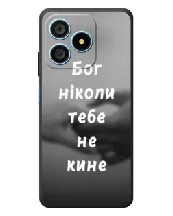 Чехол для Blackview Wave 9C с картинкой «Бог не бросит»