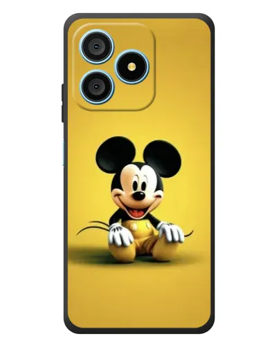 Чехол для Blackview Wave 9C с картинкой «Микки на желтом»