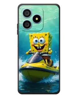 Чохол для Blackview Wave 9C з картинкою «Спанч Боб на гідроциклі»