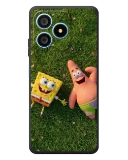 Чехол для Blackview Wave 9C с картинкой «Друзья на лужайке»