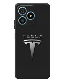 Чохол для Blackview Wave 9C з картинкою «Сталевий логотип Tesla» Чохол для Blackview Wave 9C з картинкою «Сталевий логотип Tesla»