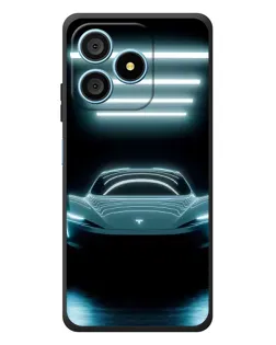 Чохол для Blackview Wave 9C з картинкою «Tesla в неоні» Чохол для Blackview Wave 9C з картинкою «Tesla в неоні»