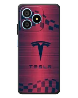 Чохол для Blackview Wave 9C з картинкою «Тесла червоний карбон» Чохол для Blackview Wave 9C з картинкою «Тесла червоний карбон»